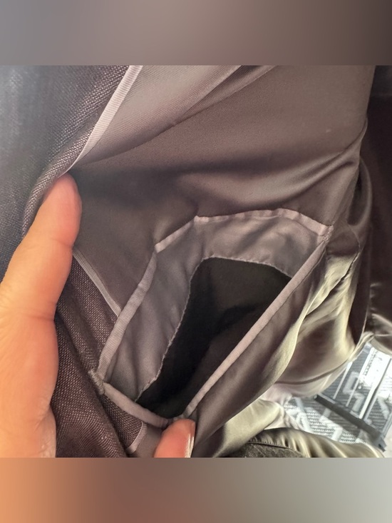 H&M 100% Linen Blazer Mens 42R Gray Summer Lightweight Jacket - Picture 8 of 10